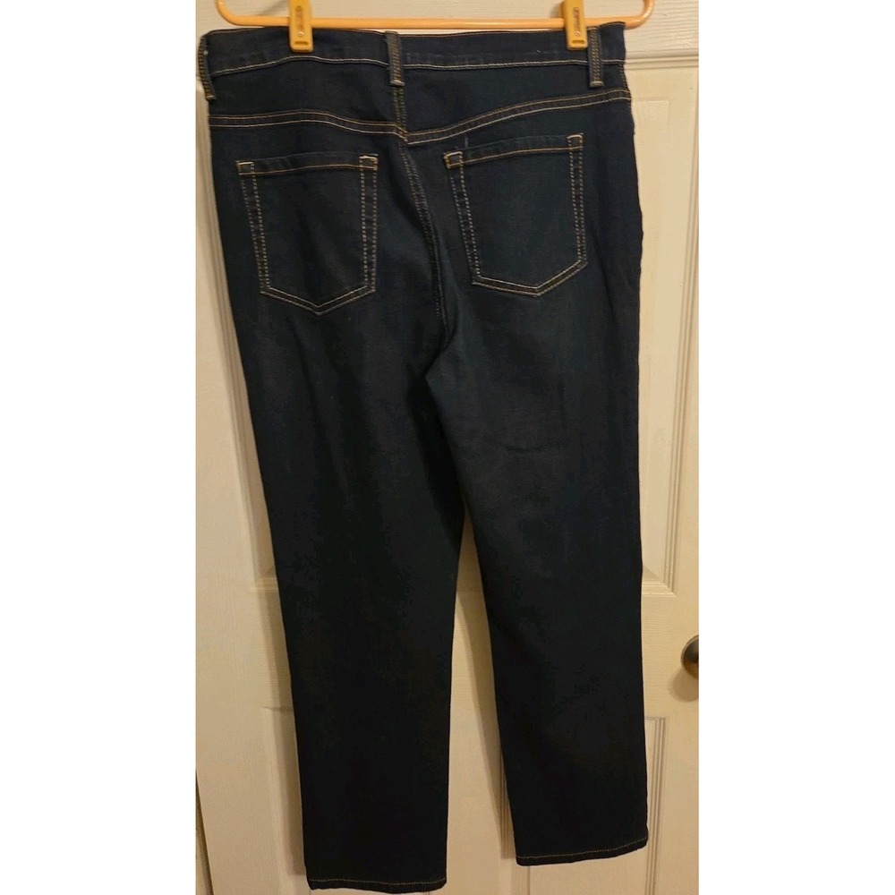 gloria vanderbilt amanda jeans 12 short Dark Wash - Picture 4 of 6